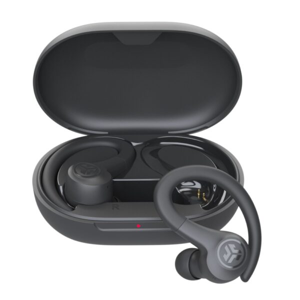 JLab Go Air Sport True Wireless Stereo Earbuds with Built-in Microphone, Graphite