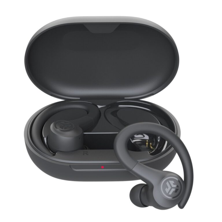 JLab Go Air Sport True Wireless Stereo Earbuds with Built-in Microphone, Graphite
