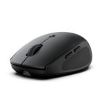JLab Go Charge Travel Wireless Mouse, Ambidextrous, Bluetooth 5.0 + USB-A, 1600 DPI, Black