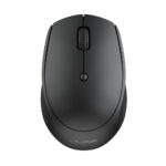 JLab Go Charge Travel Wireless Mouse, Ambidextrous, Bluetooth 5.0 + USB-A, 1600 DPI, Black