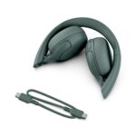 JLab Go Lux ANC Wireless Headset Bluetooth 5.4 USB-C Sage with Microphone