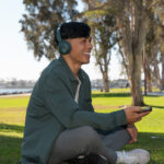JLab Go Lux ANC Wireless Headset Bluetooth 5.4 USB-C Sage with Microphone