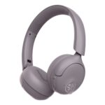 JLab Go Lux ANC Wireless Headset with Built-in Microphone, Bluetooth 5.4, USB-C, Mauve