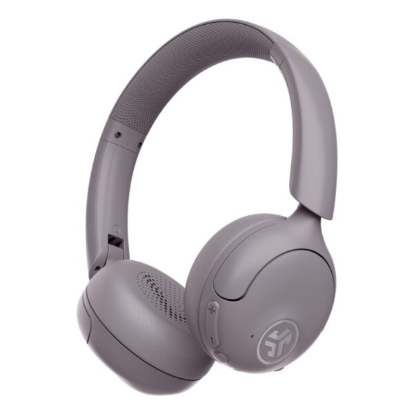 JLab Go Lux ANC Wireless Headset with Built-in Microphone, Bluetooth 5.4, USB-C, Mauve