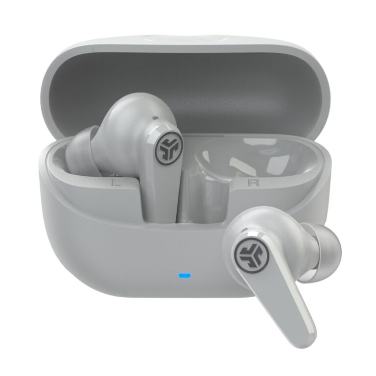 JLab Go Pods ANC True Wireless In-Ear Headset, Cloud White