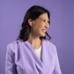 JLab Go Pods ANC True Wireless In-Ear Headset with Microphone - Lilac