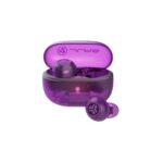 JLab Go Pop ANC Headset True Wireless Bluetooth In-ear Calls/Music Purple, Transparent