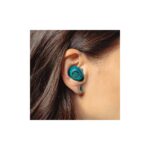 JLab Go Pop ANC In-Ear True Wireless Bluetooth Headset with Microphone - Teal, Transparent