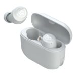 JLab Go Pop+ True Wireless In-Ear Headset with Built-in Mic & Charging Case - White