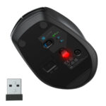 JLab GO Wireless Bluetooth Mouse Ambidextrous 1600 DPI Silent Click Black
