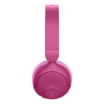 JLab JBuddies Pop Headset Wired & Wireless Bluetooth USB Type-C 3.5mm Built-in Microphone Pink
