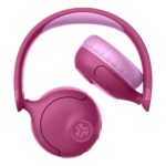 JLab JBuddies Pop Headset Wired & Wireless Bluetooth USB Type-C 3.5mm Built-in Microphone Pink