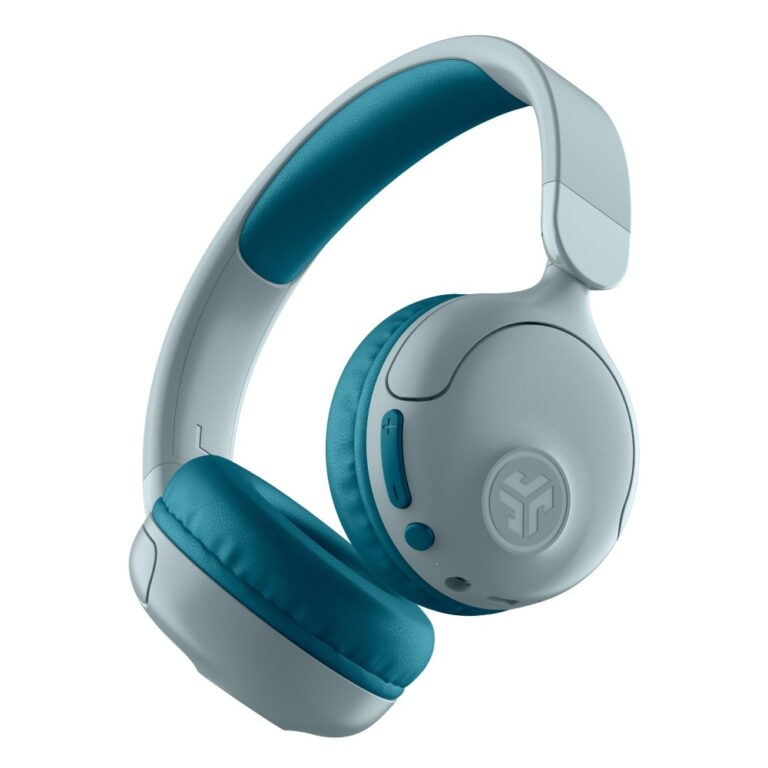 JLab JBuddies Pop Wired & Wireless Headset with Built-in Microphone, Bluetooth 5.2, Teal
