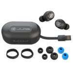 JLab JBuds Air ANC True Wireless Earbuds with Bluetooth 5.2, 40H Playtime, Built-in Mic, Black