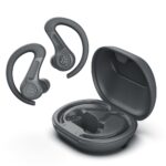 JLab JBuds Air Sport True Wireless In-Ear Earbuds ANC IP66 60 Hr Playtime Graphite