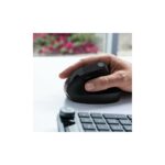 JLab JBuds Ergonomic Vertical Wireless Mouse, Right Hand, 2400 DPI, Black