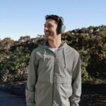 JLab JBuds Lux ANC Wireless Headset with Built-in Mic, USB-C, Bluetooth 5.3, Sage