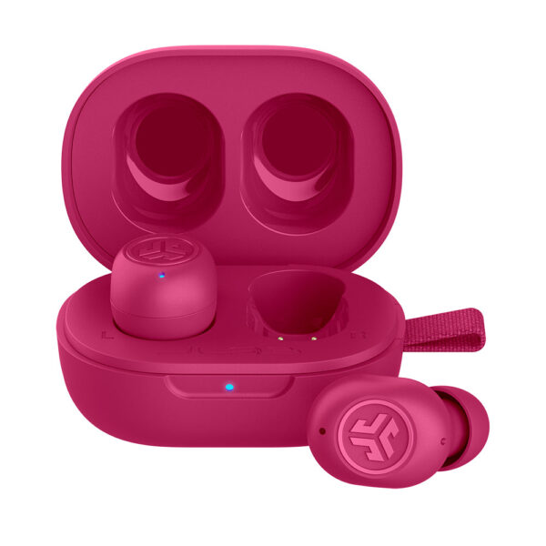 JLab JBuds Mini True Wireless Bluetooth 5.3 In-ear Earbuds with Microphone - Pink