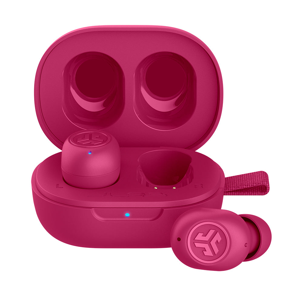 JLab JBuds Mini True Wireless Bluetooth 5.3 In-ear Earbuds with Microphone - Pink JLab JBuds Mini True Wireless Bluetooth 5.3 In-ear Earbuds with Microphone - Pink