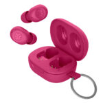 JLab JBuds Mini True Wireless Bluetooth 5.3 In-ear Earbuds with Microphone - Pink