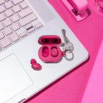 JLab JBuds Mini True Wireless Bluetooth 5.3 In-ear Earbuds with Microphone - Pink