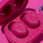 JLab JBuds Mini True Wireless Bluetooth 5.3 In-ear Earbuds with Microphone - Pink