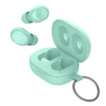 JLab JBuds Mini True Wireless Bluetooth 5.3 In-Ear Headphones with Built-in Mic, Mint