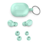 JLab JBuds Mini True Wireless Bluetooth 5.3 In-Ear Headphones with Built-in Mic, Mint