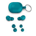 JLab JBuds Mini True Wireless Bluetooth 5.3 In-Ear Headphones with Microphone Aqua