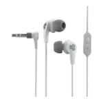 JLab JBuds Pro Signature Wired In-ear Headphones for Calls/Music with In-line Control White