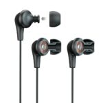 JLab JBuds PRO Wired In-Ear Sports Headphones with In-line Microphone & Volume Control, Black