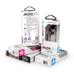 JLab JBuds PRO Wired In-Ear Sports Headphones with In-line Microphone & Volume Control, Black