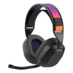JLab Nightfall Gaming Headset Wireless USB-C Bluetooth Microphone 70h Battery Black