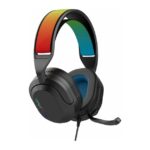 JLab Nightfall Wired Gaming Headset with Boom Microphone 3.5 mm Black
