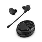 JLab Work Buds True Wireless Bluetooth 5.3 In-Ear Headphones with Boom Mic, Black