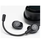 JLab Work Buds True Wireless Bluetooth 5.3 In-Ear Headphones with Boom Mic, Black