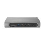 Kensington AD4010T4 Thunderbolt 4 & USB4 Quad Video Docking Station 98W PD 40Gbps 4x 8K Display USB-C SD Card Reader