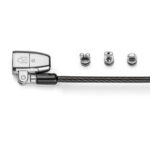 Kensington ClickSafe 2.0 Universal Keyed Laptop Lock for T-bar, Nano, Wedge-Shaped Slots
