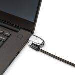 Kensington ClickSafe 2.0 Universal Keyed Laptop Lock for T-bar, Nano, Wedge-Shaped Slots