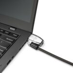 Kensington ClickSafe 2.0 Universal Keyed Laptop Lock for T-bar, Nano, Wedge-Shaped Slots
