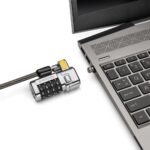 Kensington ClickSafe Universal Combination Laptop Lock - T-bar, Nano, Wedge Security Slot