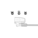 Kensington ClickSafe Universal Slots Security Anchors Kit for Standard, Nano & Wedge-Shaped Slots