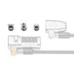 Kensington ClickSafe Universal Slots Security Anchors Kit for Standard, Nano & Wedge-Shaped Slots