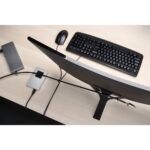 Kensington Desktop & Peripherals Locking Kit 2.0, Single Keyed, Standard Cable, Laptop, Monitor, PC