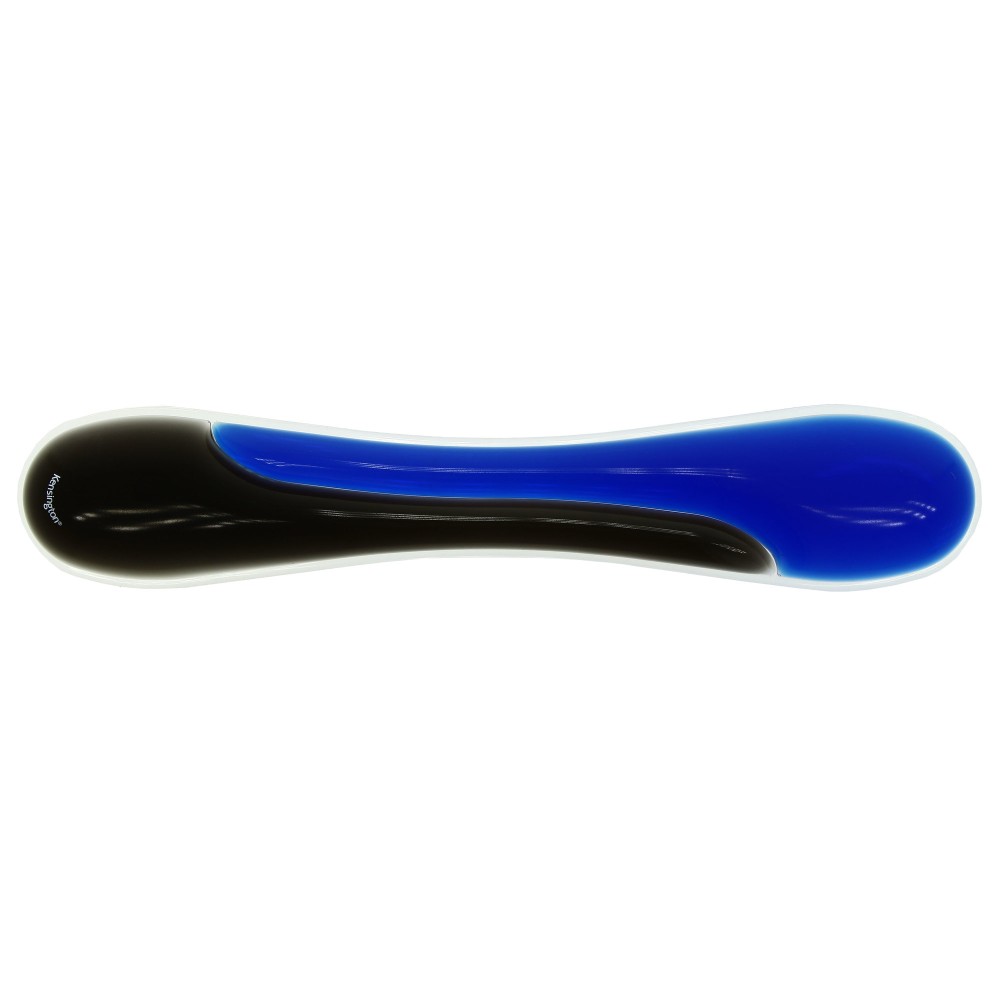 Kensington Duo Gel Keyboard Wrist Rest Black & Blue