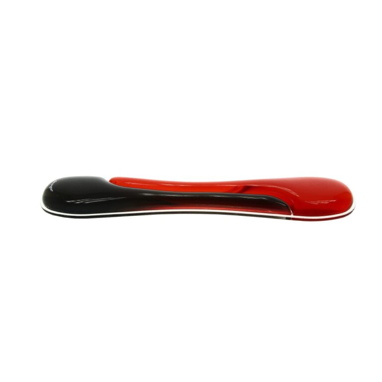 Kensington Duo Gel Keyboard Wrist Rest MIL-STD-810H Method 504.3 Contamination by Fluids Black & Red