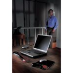 Kensington Duo Gel Mouse Pad Wrist Rest with Ventilation Channel - Black, Red