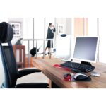 Kensington Duo Gel Mouse Pad Wrist Rest with Ventilation Channel - Black, Red