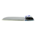 Kensington Duo Gel Mouse Pad Wrist Rest with Ventilation Channel - Blue & Grey