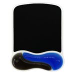Kensington Duo Gel Mouse Pad Wrist Rest with Ventilation Channel - Blue & Grey